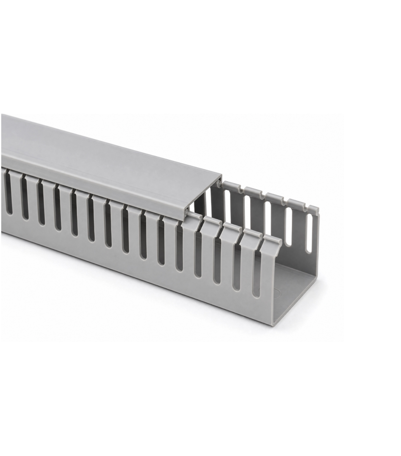 Canaleta Ranurada PVC